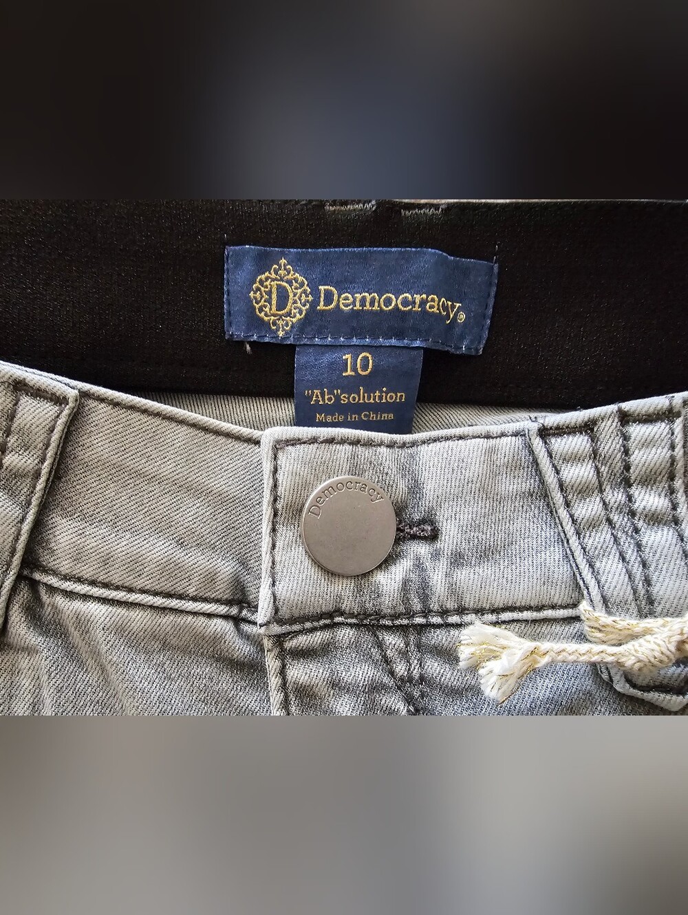 Democracy "Ab"solution Booty Lift & "Ab"solution Skinny Size 10 - Picture 2 of 8